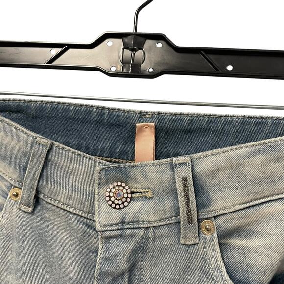 Marc Cain Light Wash Denim High Waist Skinny Jean Womens 1 / US 4 - Picture 4 of 11